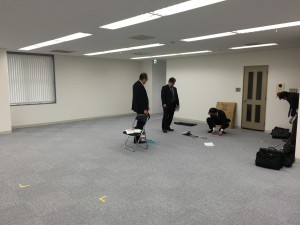 オフィス内装工事、エントランスデザイン工事：現調【東京都大田区大森】