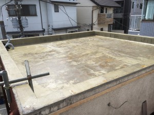 2世帯フルリノベーション工事：屋上防水工事【豊島区駒込】