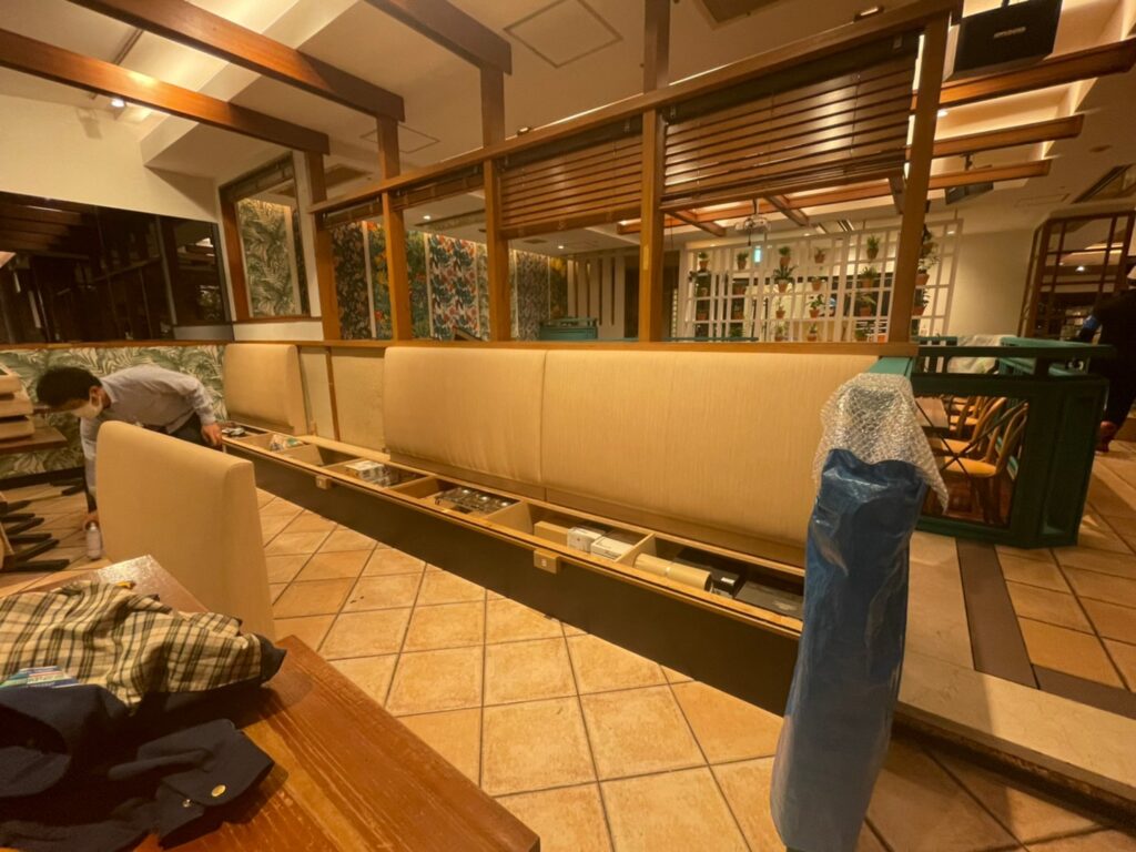 飲食店　改装工事（14）【港区】家具工事
