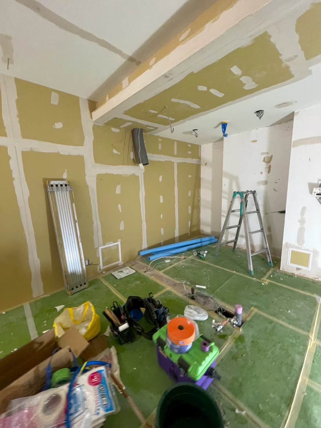 東京都中央区　マンションフルリノベーション工事　【4】内装工事1