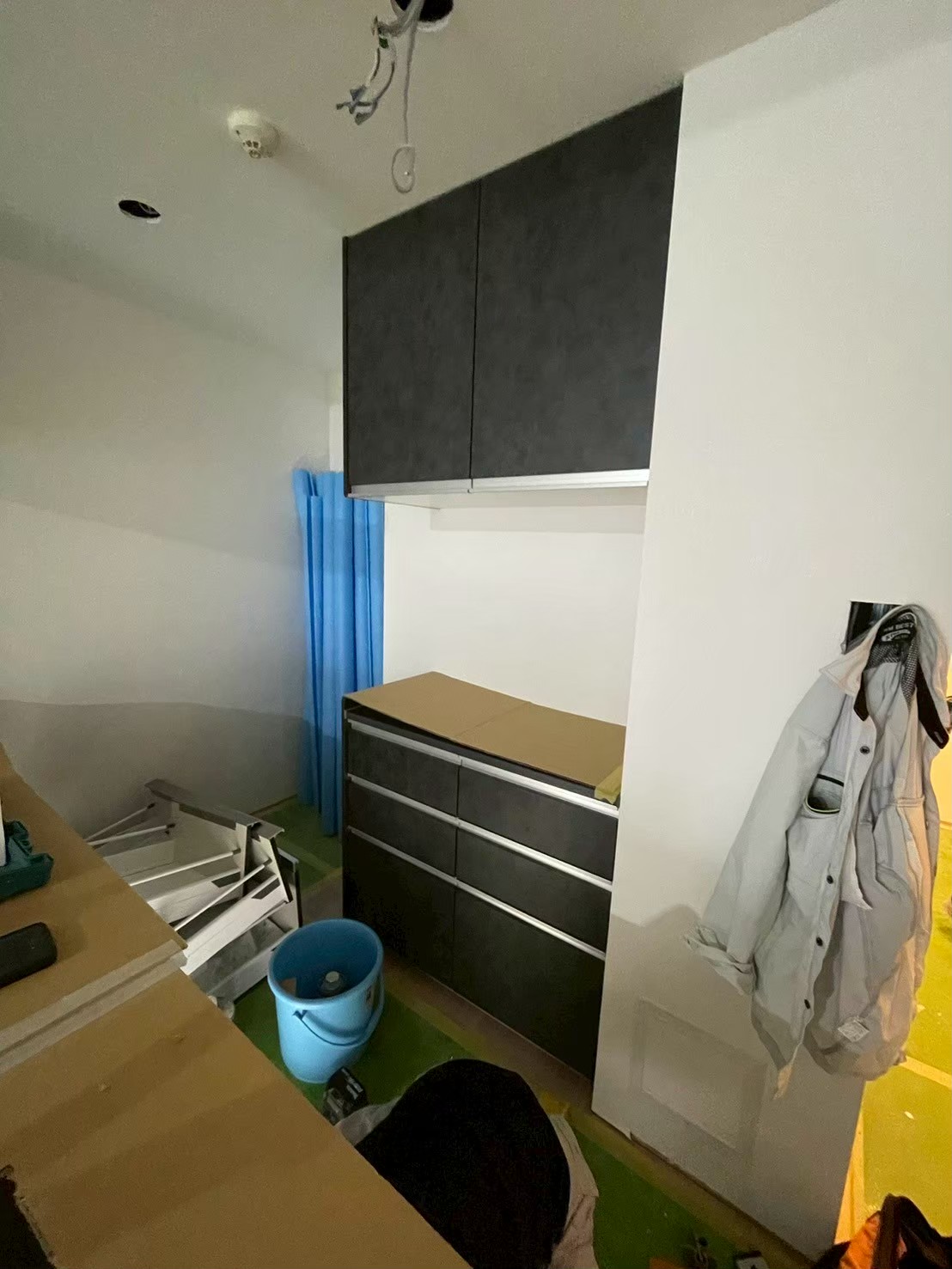 東京都中央区　マンションフルリノベーション工事　【7】キッチン工事