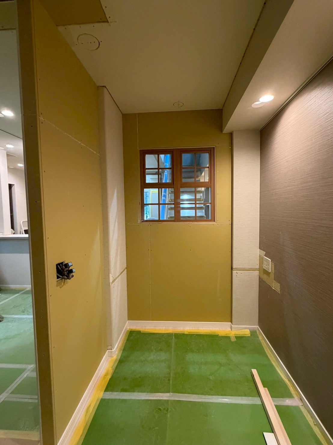 杉並区　一軒家改修工事　【6】　クロス工事