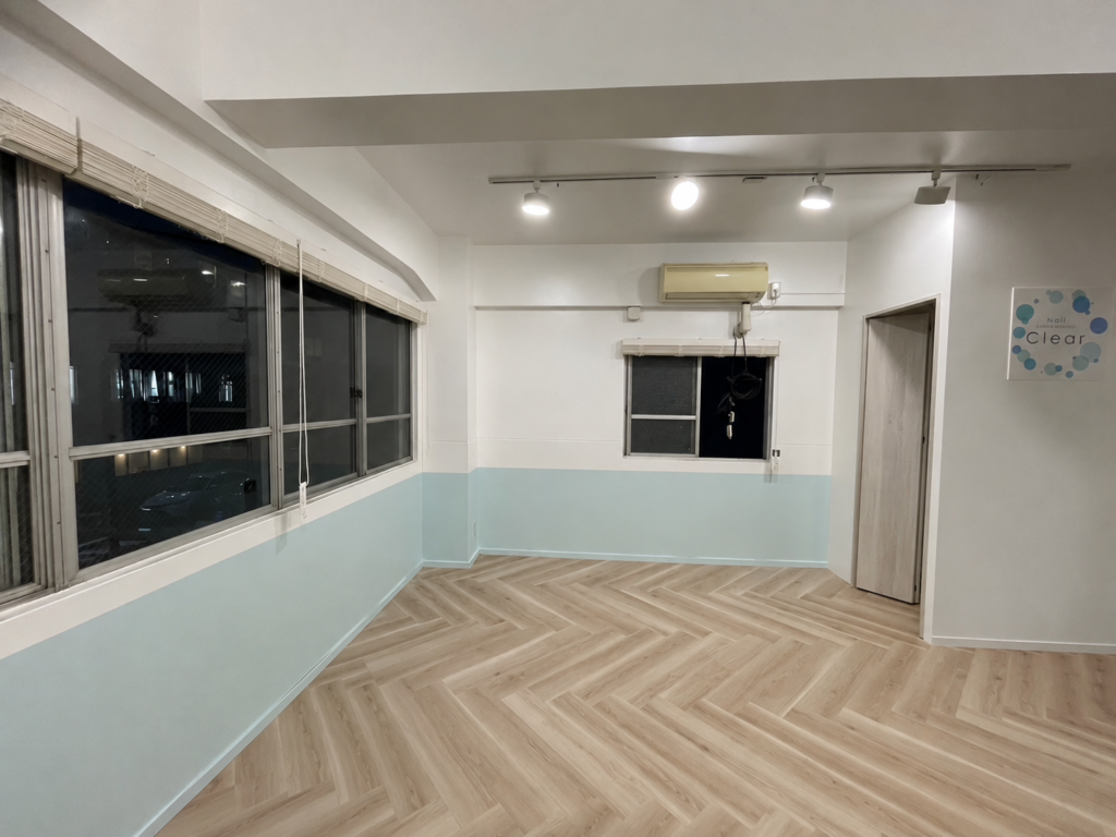 中央区　店舗内装工事　【2】　内装工事