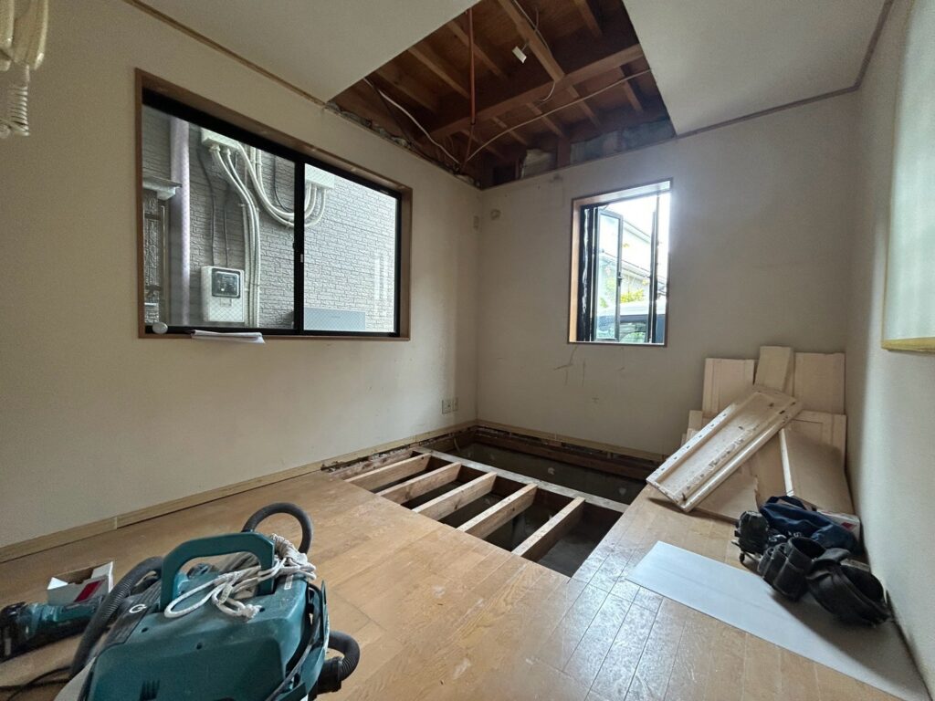 墨田区　戸建てリノベーション工事　【1】新シリーズ！！　解体工事